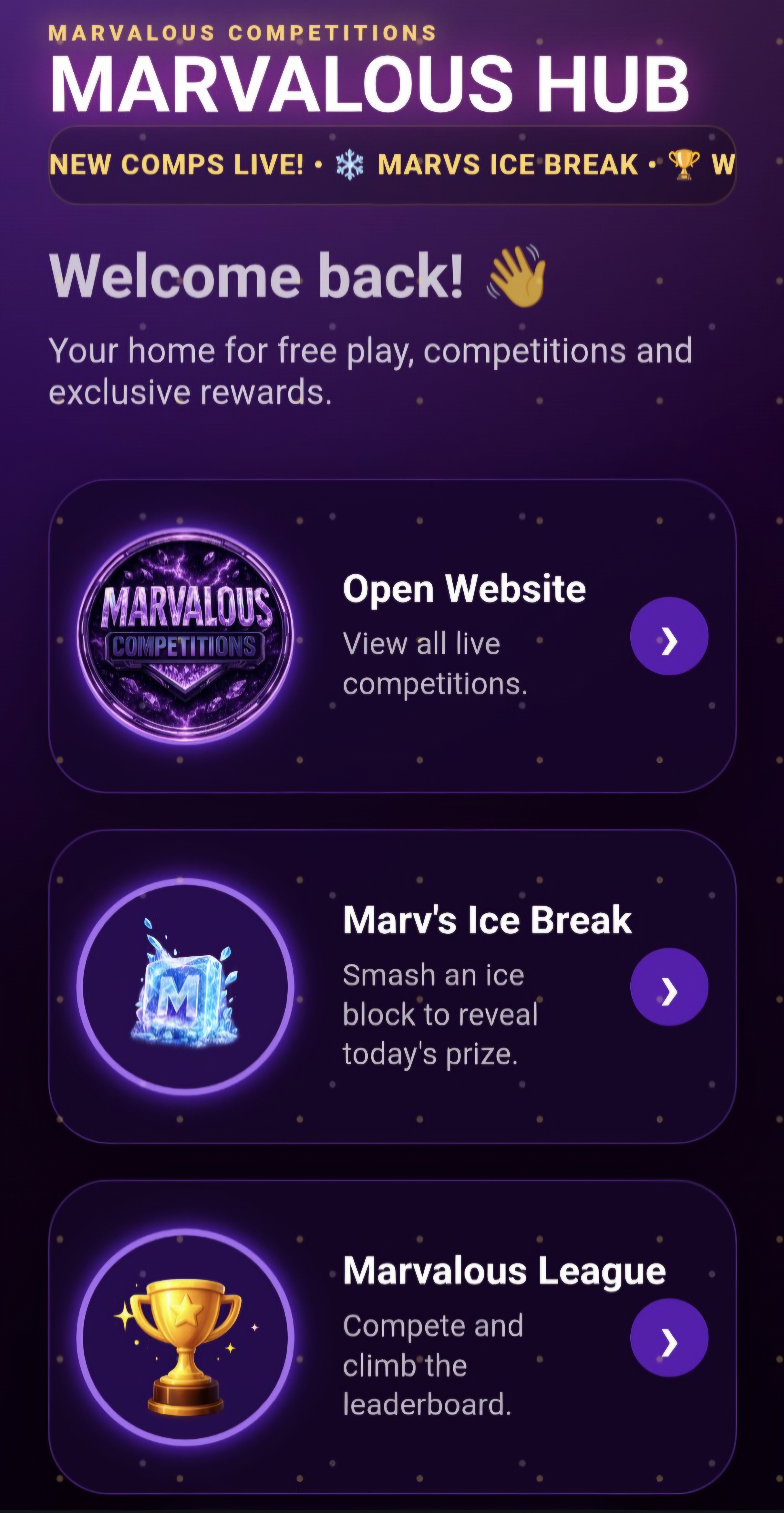 Portfolio website app showcase