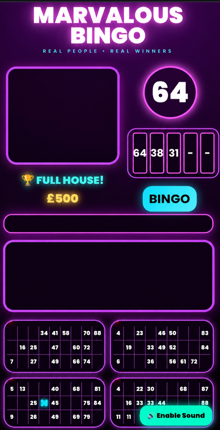 Live Gaming Platform