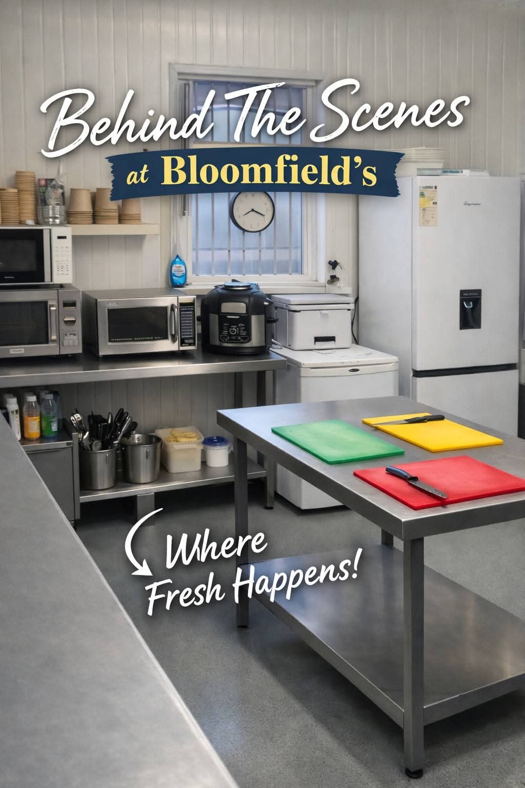 Food business behind the scenes